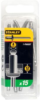 Stanley Popnagels 4X12mm -15 stuks