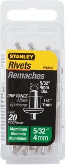 Stanley Popnagels 4X3mm - 20 stuks