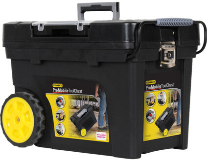 Stanley ProMobile gereedschapswagen kunststof 1-97-503 Zwart