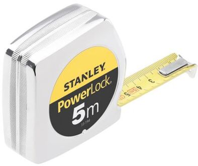 Stanley Rolbandmaat Powerlock - 5 m - 19 mm