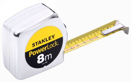 Stanley Rolbandmaat Powerlock 8m - 25mm