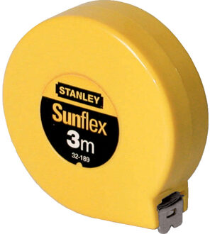 Stanley Rolbandmaat Sunflex 3m - 12,7mm