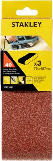Stanley Schuurbanden Sta33091-xj 75x457 K40 3 Stuks