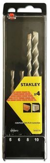 Stanley SDS-plus betonborenset 5,6,8,10mm