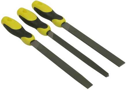 Stanley set vijlen 3-delig halfzoet 200 mm