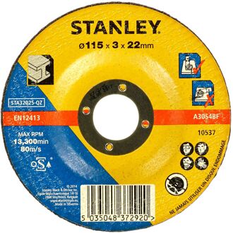 Stanley Slijpschijf Metaal Sta32025-qz Ø115mm