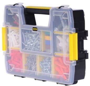 Stanley SortMaster Organiser Light Stapelbaar Zwart