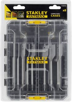 Stanley Speedboor Fatmax - Diam. 12/16/18/20/22/25/28/32mm - 8 Stuks