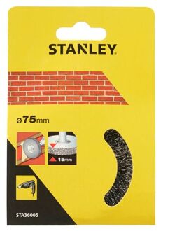 Stanley Staalborstelwiel Sta36005-xj Ø75mm