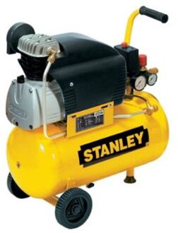 Stanley Stanley, Compressor, oliegesmeerde luchtcompressor, horizontaal, 2 pk, 8 bar, tankinhoud 24 L