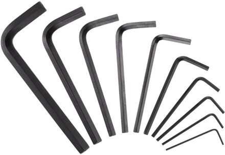 Stanley stiftsleutelset 1,5-10 mm, set van 10 stuks