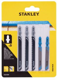 Stanley t-schacht set combi hout/MET decoupeerzaagbladen