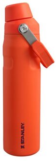 Stanley The Aerolight IceFlow Water Bottle Fast Flow 0.6L tigerlily plum Oranje - H 28.4 x B 10 x D 8