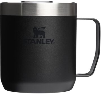 Stanley The Everyday Camp Mug 0.35L black Zwart - H 12 x B 9.9 x D 10.8 cm