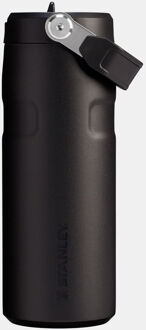 Stanley The Iceflow Bottle Flip Straw 2.0 0.47L / 16Oz Drinkfles Zwart - One size