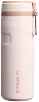 Stanley The Iceflow Bottle Twist Flip 0.47L rose quartz Roze - H 21,5 x B 8 x D 7 cm