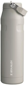 Stanley The IceFlow Flip Straw 2.0 Bottle 1.06L grey Grijs - H 30.50 x B 10 x D 9 cm