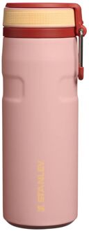 Stanley The IceFlow Twist Flip Bottle 0.47L pink Roze - H 21,5 x B 8 x D 7 cm