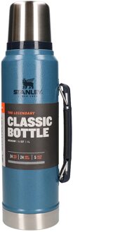 Stanley The Legendary Classic Bottle 1,0L Thermosfles Blauw - One size