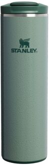 Stanley The Transit FlipTop Mug 0.47L green Groen - H 22.7 x B 6.9 x D 6.8 cm