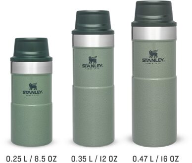 Stanley The Trigger Action Travel Mug thermosfles - Hammertone Green