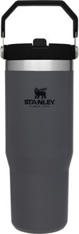 Stanley Thermosbeker The IceFlow Flip Straw - Charcoal - 890 ml Grijs