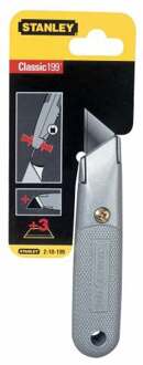 Stanley Vast Mes - Incl. 3 Reservemesjes - Metalen Stanley mes - 2-10-199