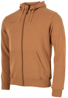 Stanno Base Hooded Full Zip Sweat Top Bruin - 2XL