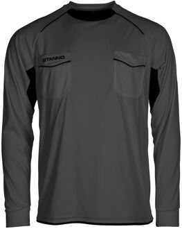 Stanno Bergamo Referee Shirt l.m. Grijs - XXL