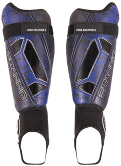 Stanno Pro Guard II Scheenbeschermers zwart - blauw - wit - XS