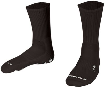 Stanno Raw Crew Socks Zwart - 45/48