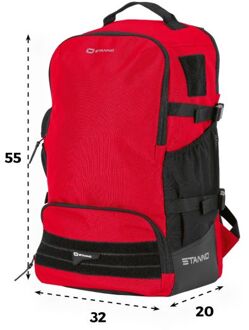 Stanno Squad Backpack Zwart - One size