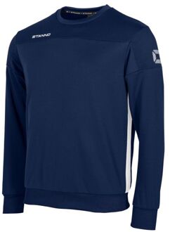 Stanno voetbalsweater donkerblauw/wit - 152