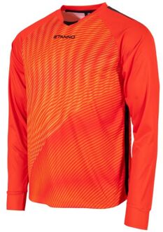 Stanno Vortex Keepersshirt Senior oranje - zwart - M