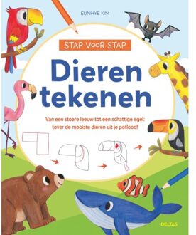 Stap voor stap dieren tekenen