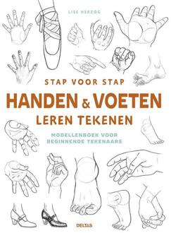 Stap voor stap handen en voeten tekenen