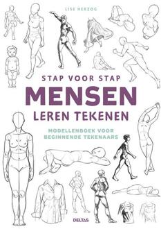 Stap voor stap mensen leren tekenen - (ISBN:9789044758504)