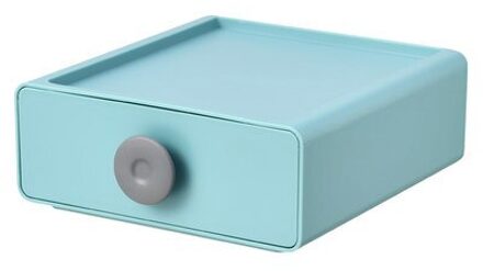 Stapelbare Opslag Lade Kleine Desktop Storage Containers Met Laden Plastic Organizer Box Voor Kantoorbenodigdheden Makeups Sieraden groen