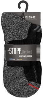 Stapp Boston Quater - Werksokken - Zwart - 39-42