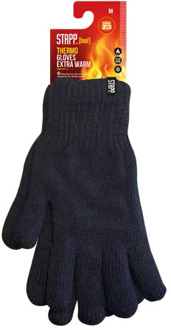 Stapp Heat Thermo Handschoenen Unisex Zwart-S/M - S/M