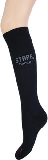 Stapp Horse Kniekous Compression Zwart - Ruiterkleding - 35-38