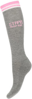 Stapp Horse Paardrijsokken Born To Ride Horses Grijs-39/42 - 39/42