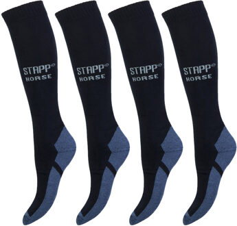 Stapp Horse Paardrijsokken Uni 4-pack Marine-35/38 - 35/38