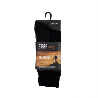 Stapp Unisex Allround Sok Zwart - Sokken - 39-42