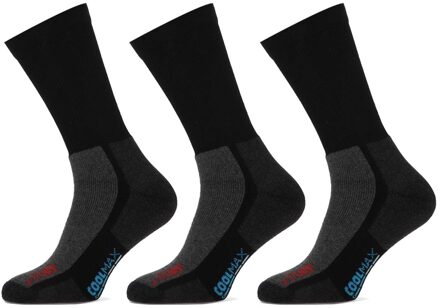 Stapp Wandelsokken Active Outdoor 3-pack Zwart-39/42 - 39/42