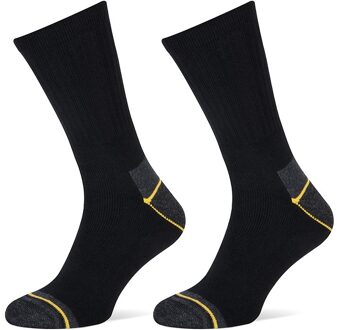 Stapp Yellow heren all-round sokken 4410 2-paar Zwart - 47-50