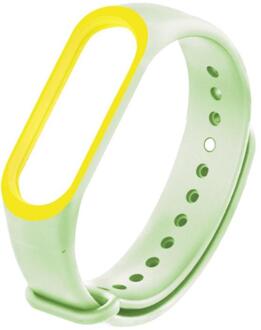 Stappenteller Draagbare Fitnessapparatuur Fitness Body Building Voor Xiaomi Mi Band 5 Twee-Kleur Lichtgevende Polsbandje