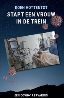 Stapt een vrouw in de trein