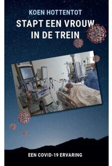 Stapt een vrouw in de trein