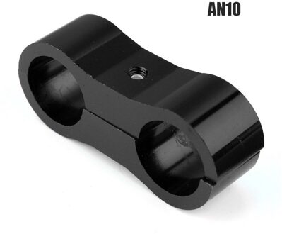 Stapte Billet Dual AN10 3/4 "19Mm/AN8 8AN 16Mm/AN6 6AN 13Mm AN4 4AN 11Mm Gevlochten Slang Separator Klem Cable Fastener